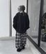 Check Easy Wide Pants
