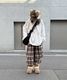 Check Easy Wide Pants