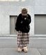 Check Easy Wide Pants