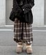 Check Easy Wide Pants