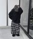 Check Easy Wide Pants