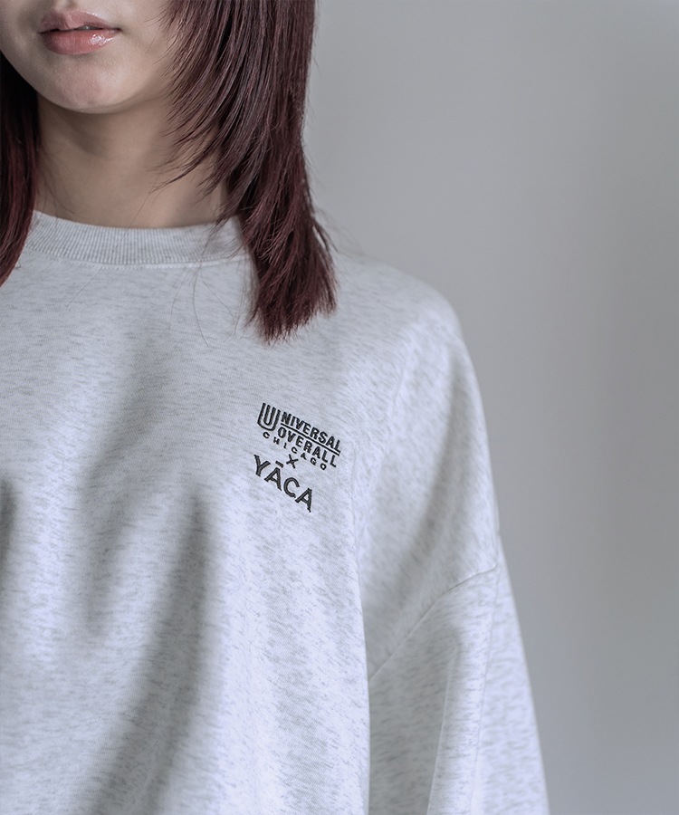 [別注]UNIVERSAL OVERALL×YACA Collaboration Sweat