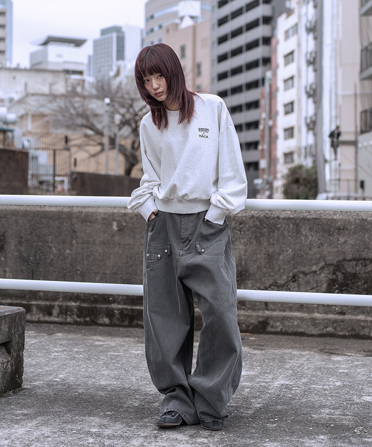 [別注]UNIVERSAL OVERALL×YACA Collaboration Sweat