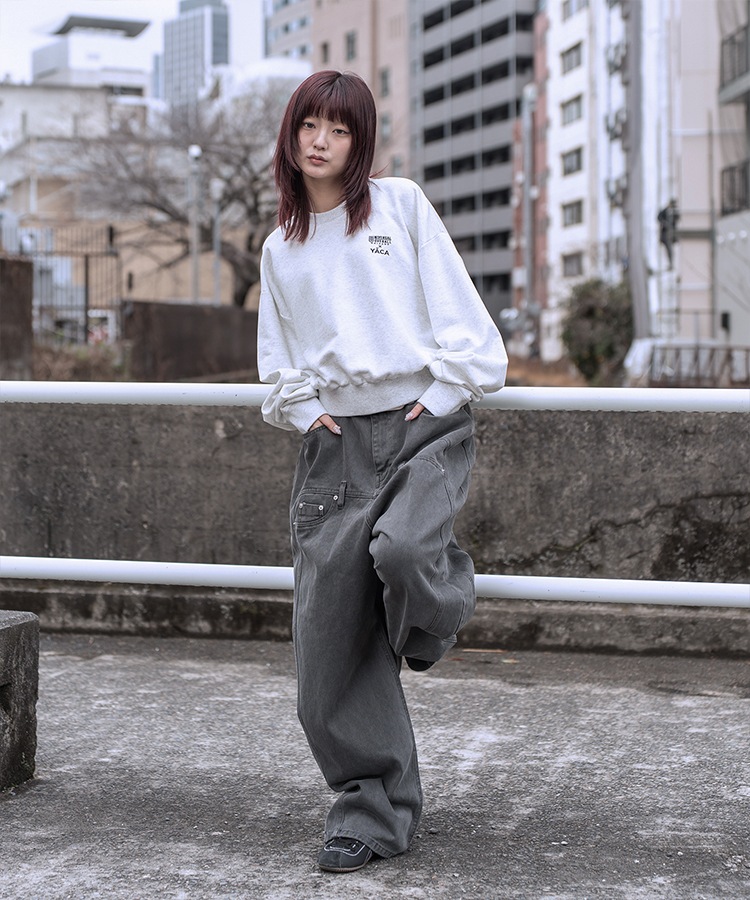 [別注]UNIVERSAL OVERALL×YACA Collaboration Sweat