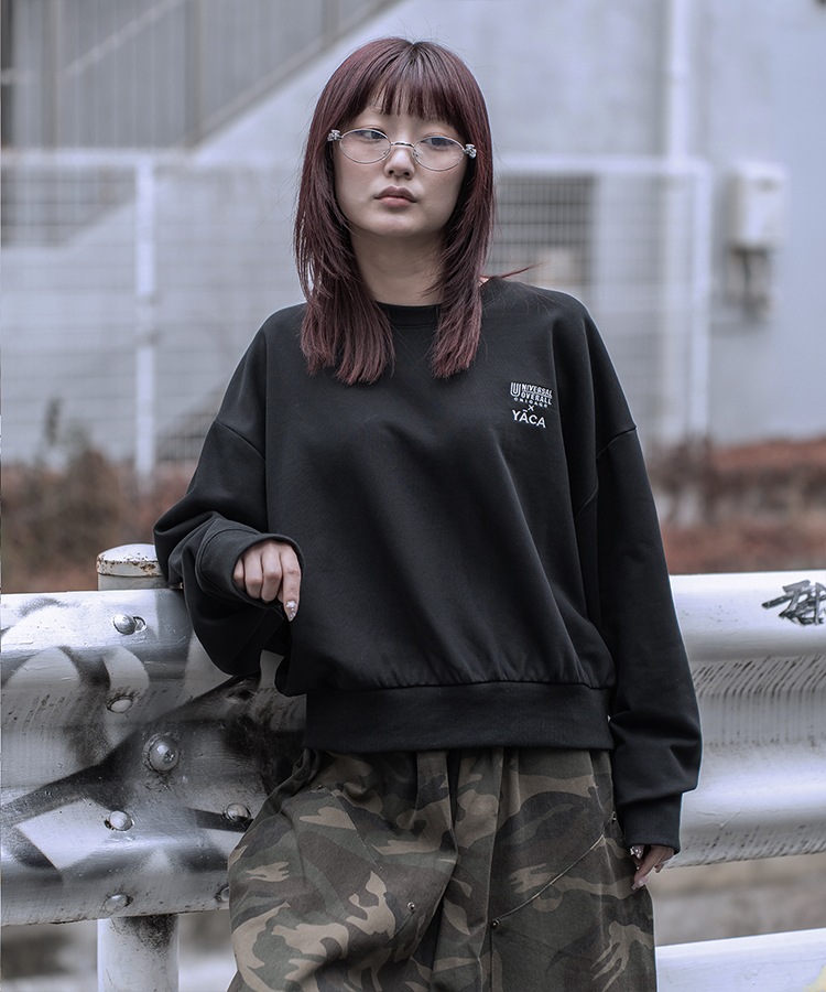 [別注]UNIVERSAL OVERALL×YACA Collaboration Sweat