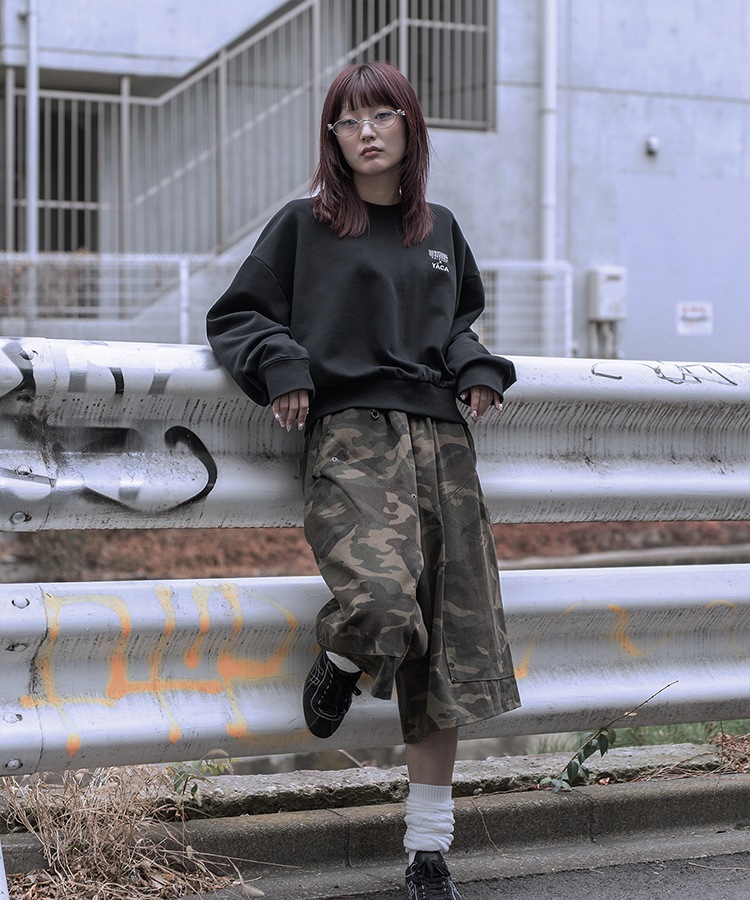 [別注]UNIVERSAL OVERALL×YACA Collaboration Sweat