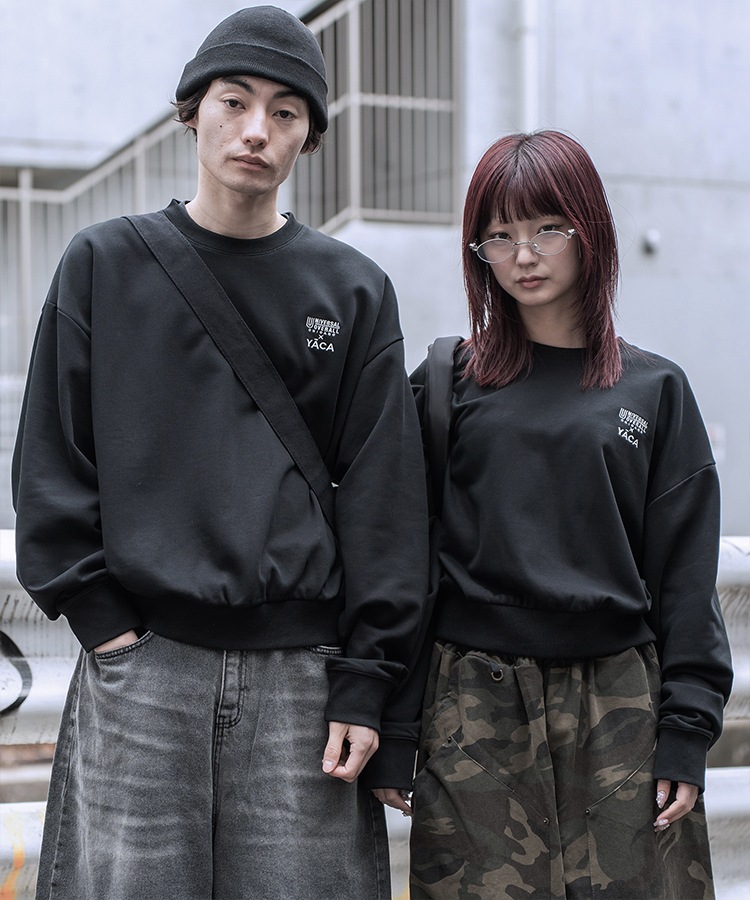 [別注]UNIVERSAL OVERALL×YACA Collaboration Sweat