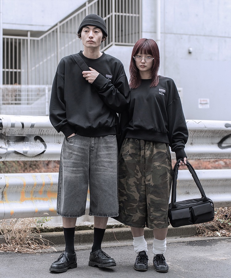 [別注]UNIVERSAL OVERALL×YACA Collaboration Sweat