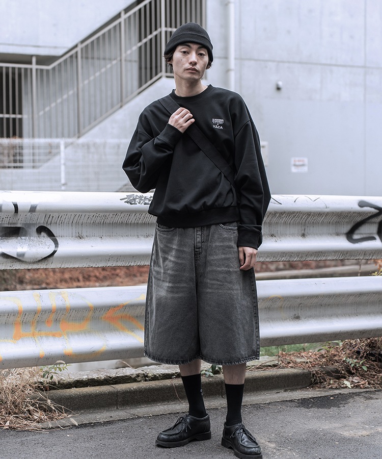 [別注]UNIVERSAL OVERALL×YACA Collaboration Sweat