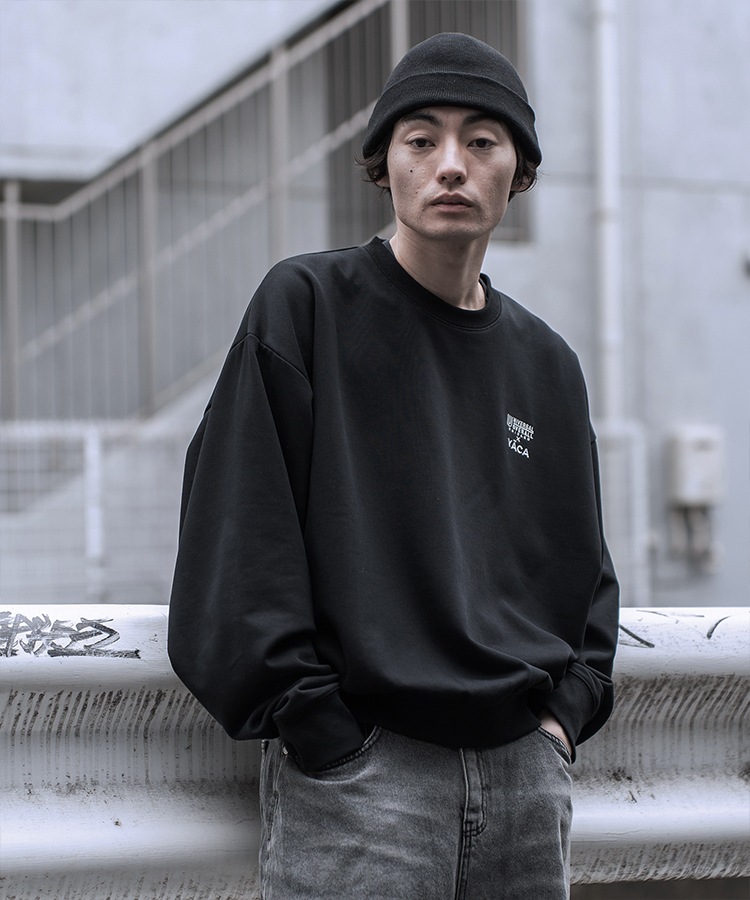 [別注]UNIVERSAL OVERALL×YACA Collaboration Sweat