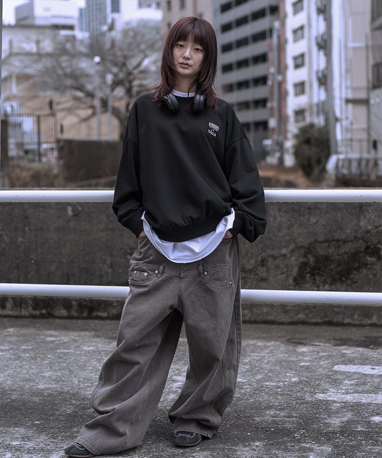 [別注]UNIVERSAL OVERALL×YACA Collaboration Sweat