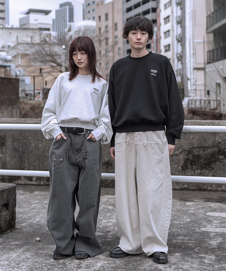 [別注]UNIVERSAL OVERALL×YACA Collaboration Sweat