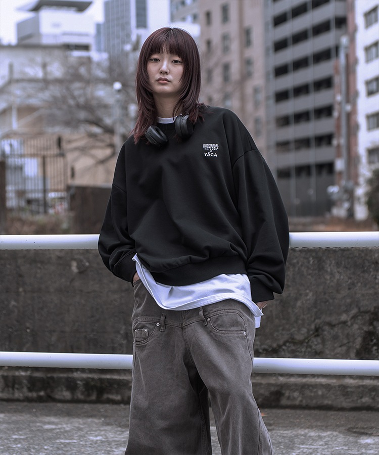 [別注]UNIVERSAL OVERALL×YACA Collaboration Sweat