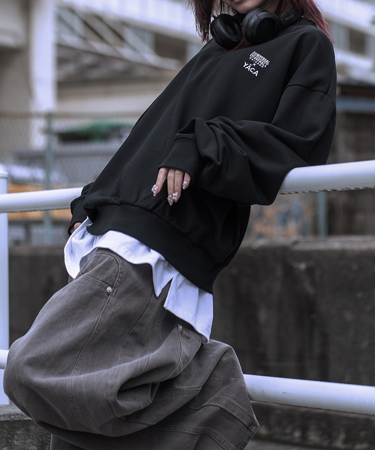 [別注]UNIVERSAL OVERALL×YACA Collaboration Sweat