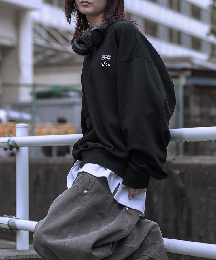 [別注]UNIVERSAL OVERALL×YACA Collaboration Sweat