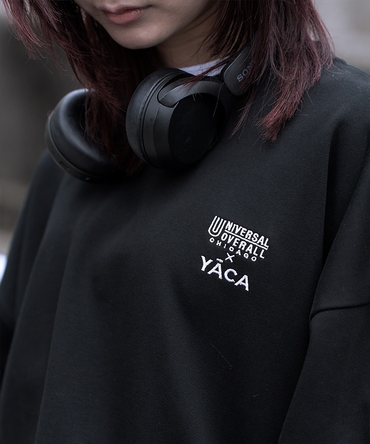 [別注]UNIVERSAL OVERALL×YACA Collaboration Sweat
