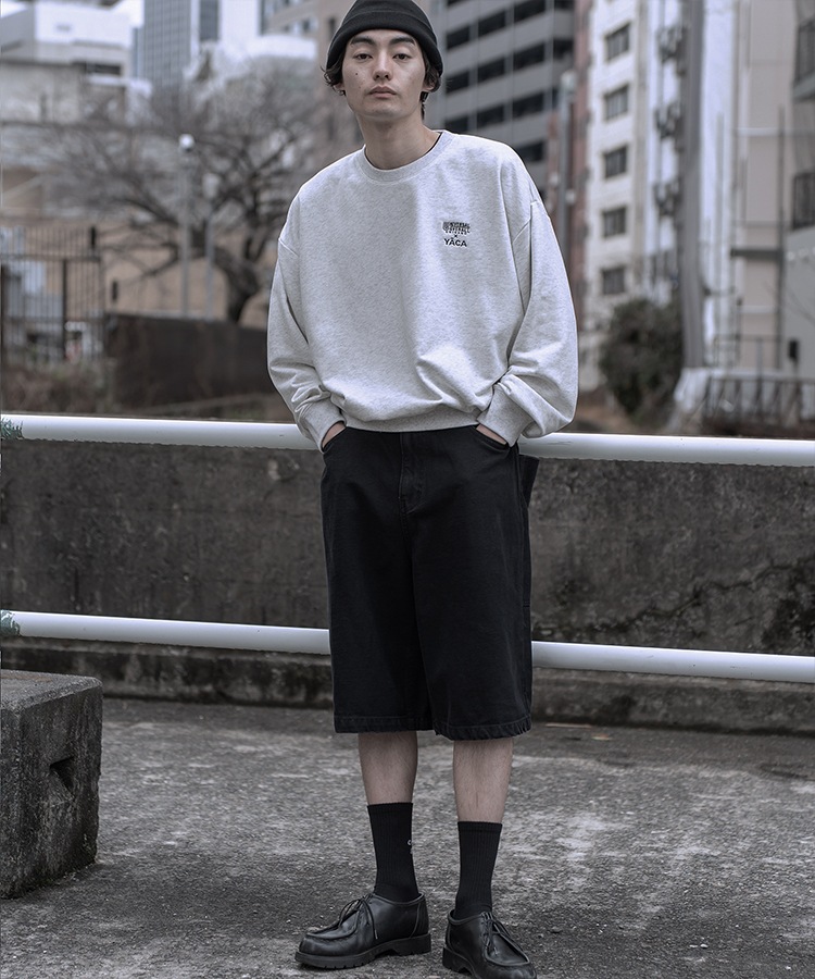 [別注]UNIVERSAL OVERALL×YACA Collaboration Sweat