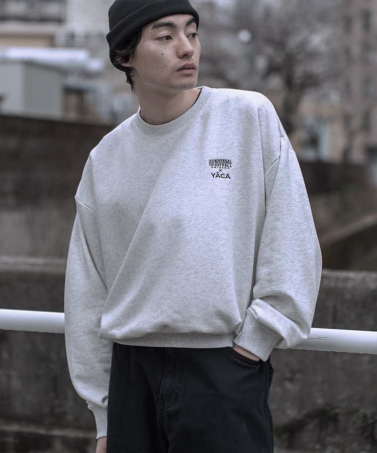 [別注]UNIVERSAL OVERALL×YACA Collaboration Sweat