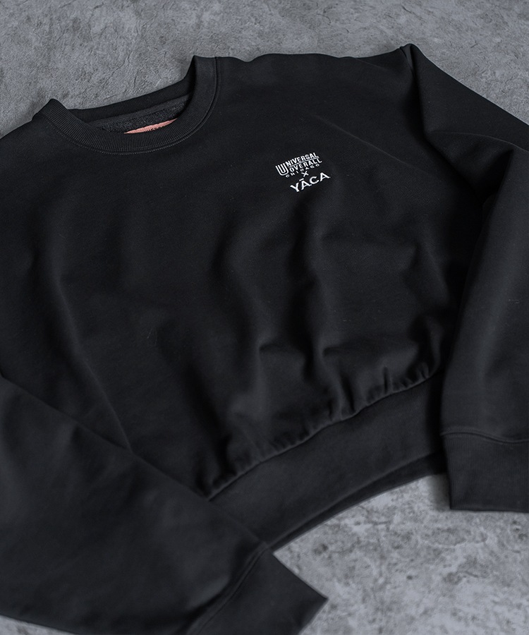 [別注]UNIVERSAL OVERALL×YACA Collaboration Sweat