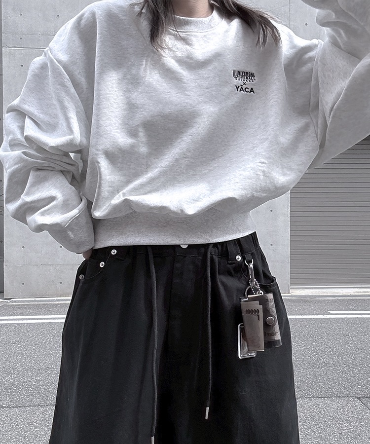 [別注]UNIVERSAL OVERALL×YACA Collaboration Sweat