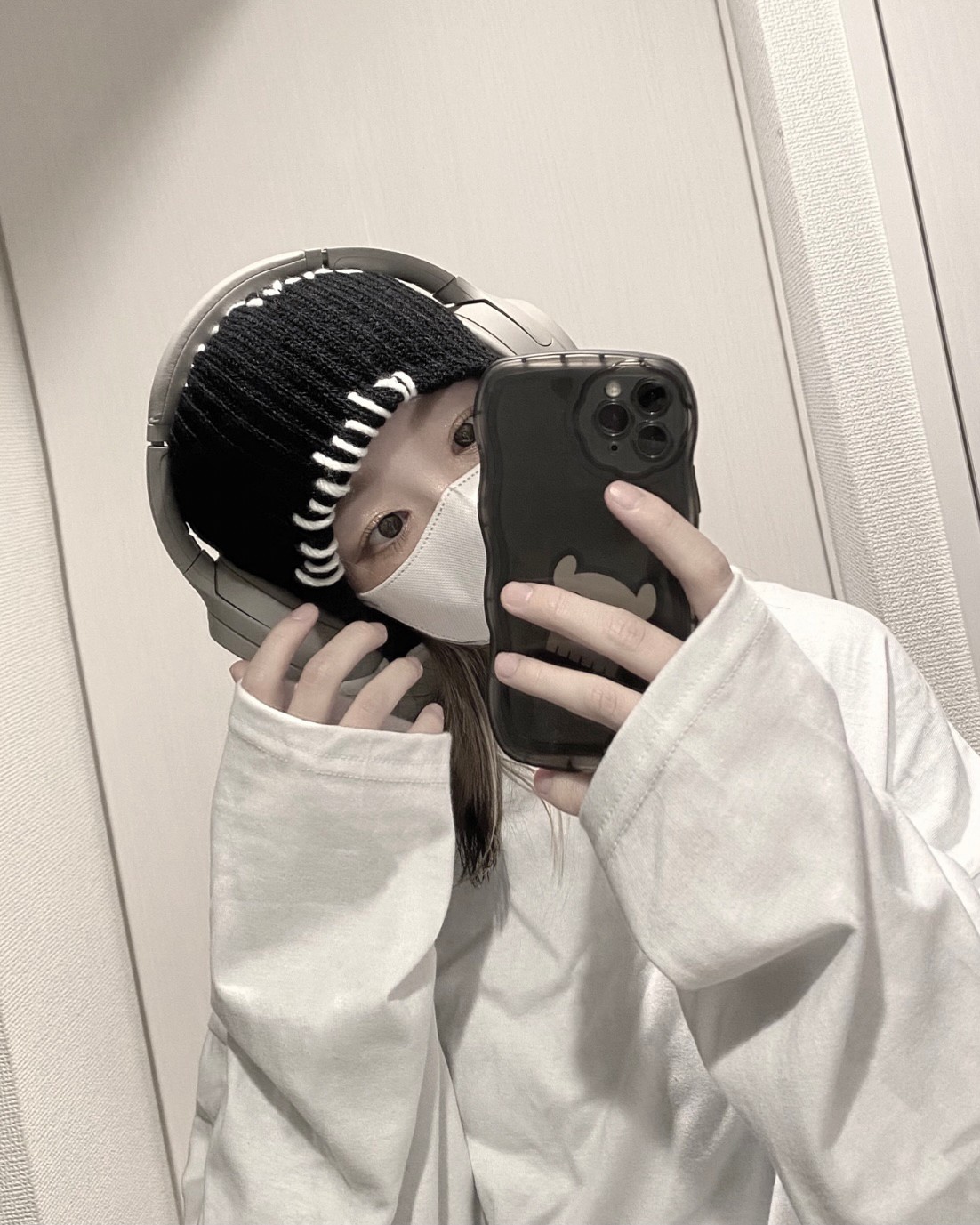 Hand Stitch Knit Cap