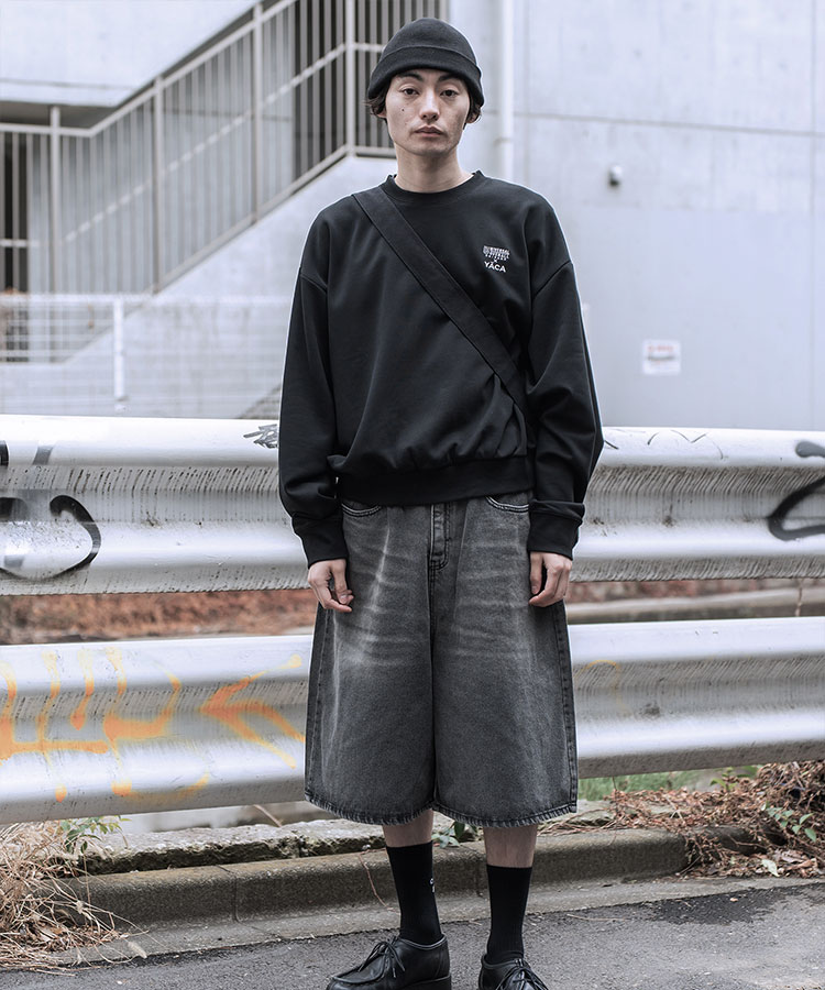 Bermuda Black Denim PT