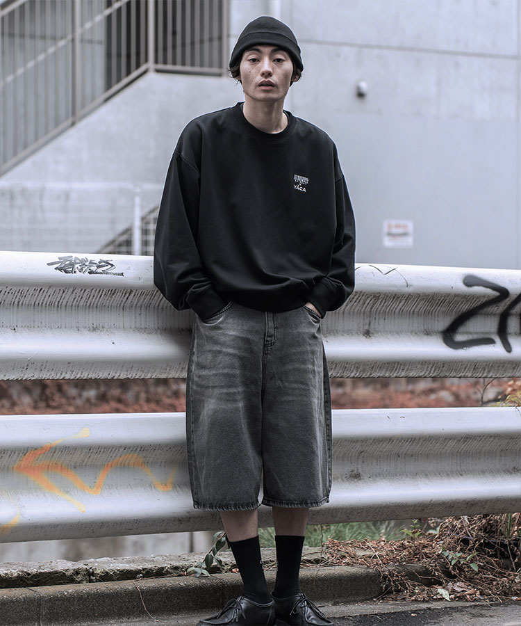 Bermuda Black Denim PT