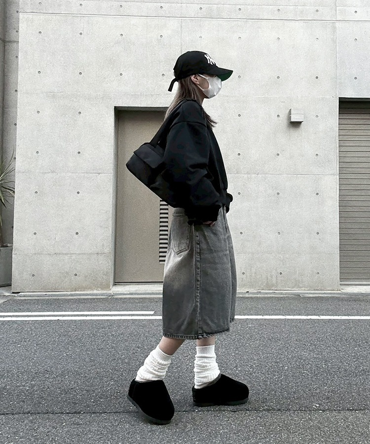 Bermuda Black Denim PT