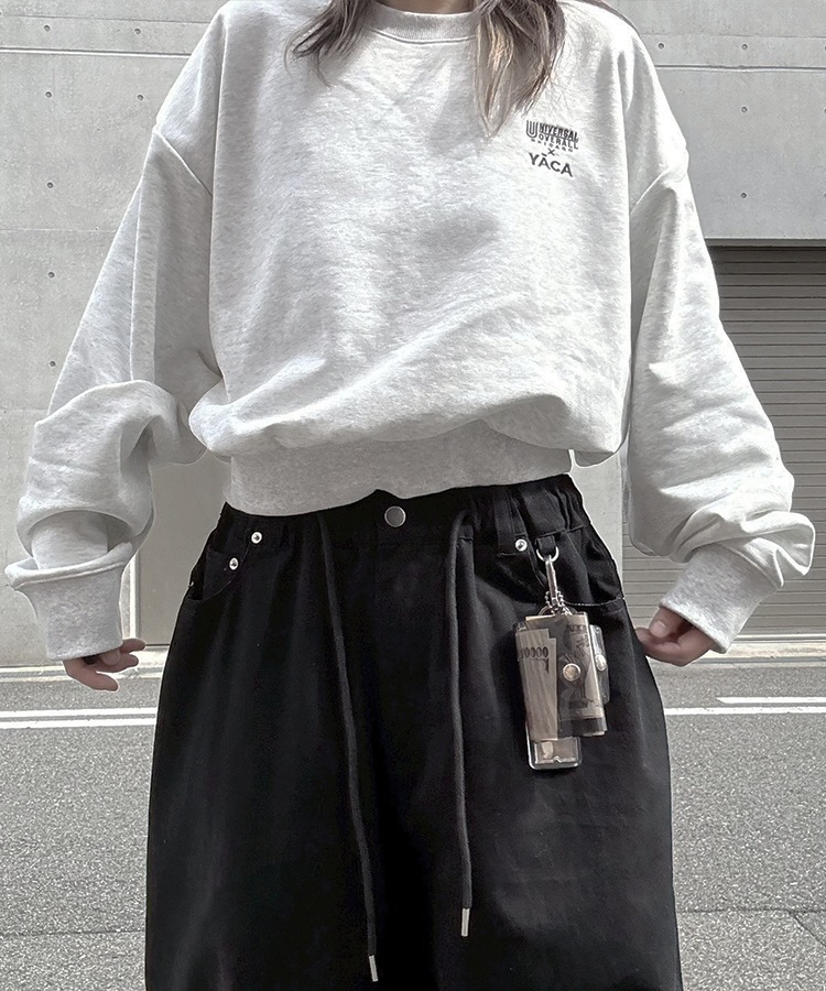Curved Balloon Pants