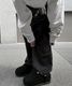 Curved Balloon Pants