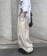 Curved Balloon Pants