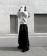 Curved Balloon Pants