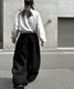 Curved Balloon Pants