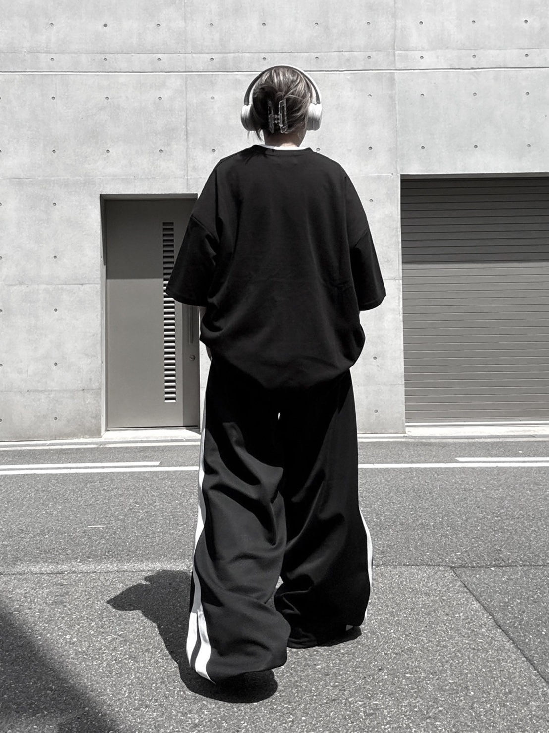 [SET]YA Print T-shirt＋YA Track Pants