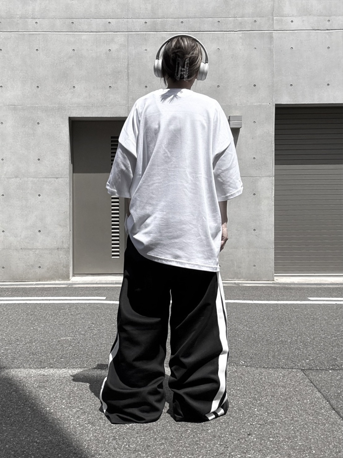 [SET]YA Print T-shirt＋YA Track Pants
