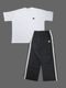 [SET]YA Print T-shirt＋YA Track Pants