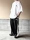 [SET]YA Print T-shirt＋YA Track Pants