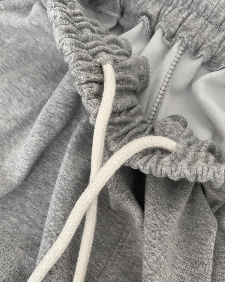 Wide Sweat Cargo Pants