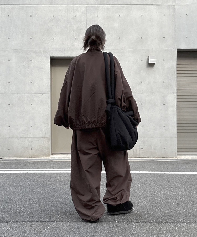 Nylon Logo Track Jacket
