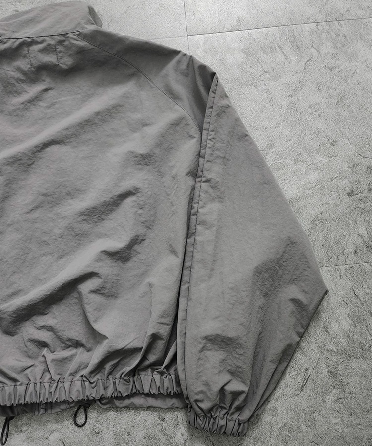 Nylon Logo Track Jacket