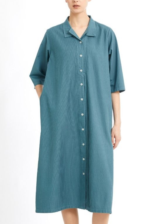 【残りわずか】変形カラーシャツワンピース