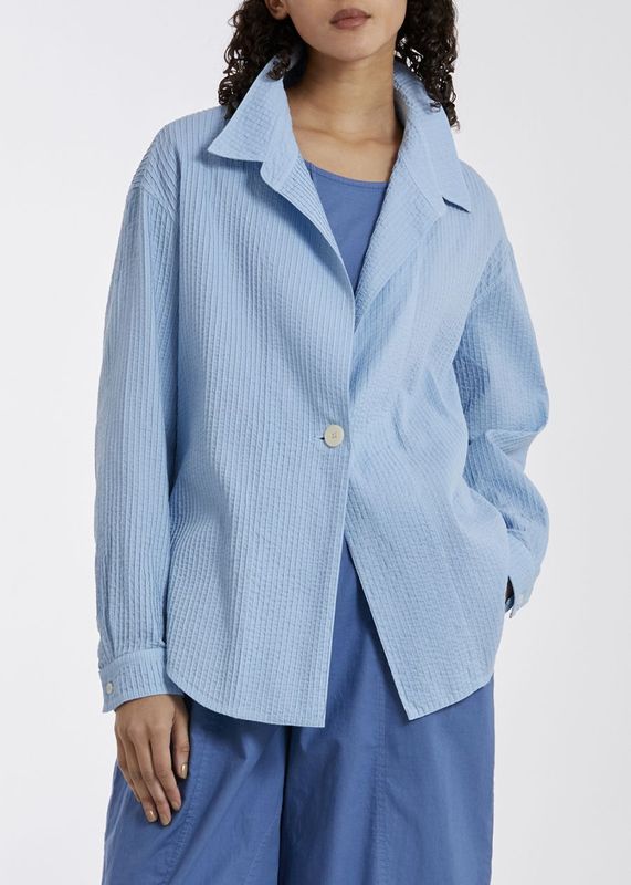 【残り１点】ピンタック変形シャツジャケット