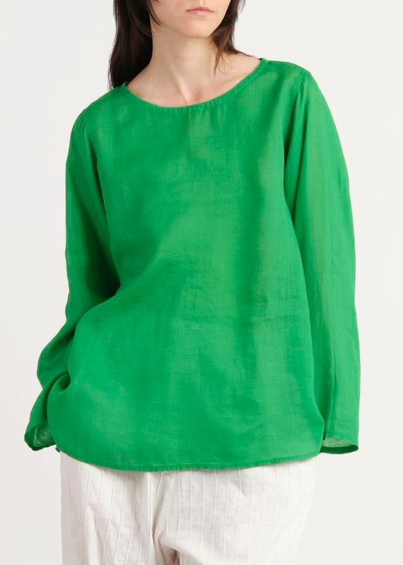 ラミーボイル長袖Tブラウス