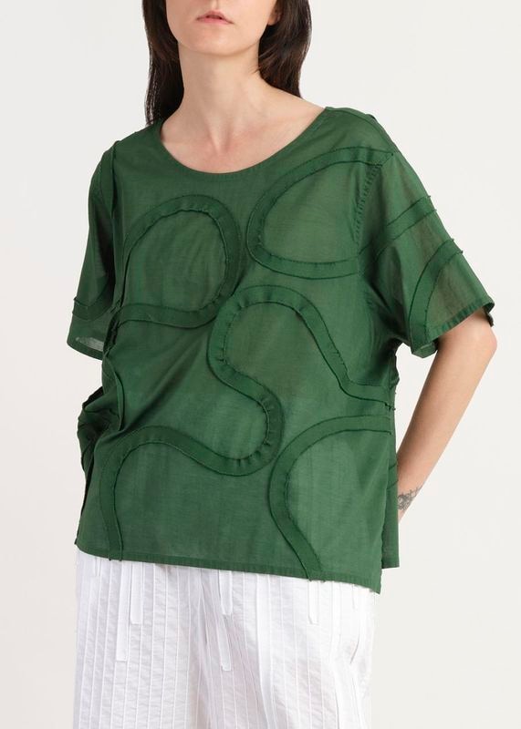 カツラギアイビースラッシュテープTブラウス