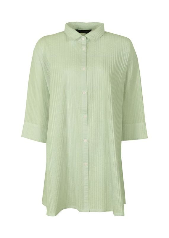 【BASIC】Aライン半袖ブラウス