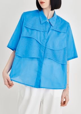 インド刺し子織り柄シャツ | OUTLET | YACCOMARICARD CORE