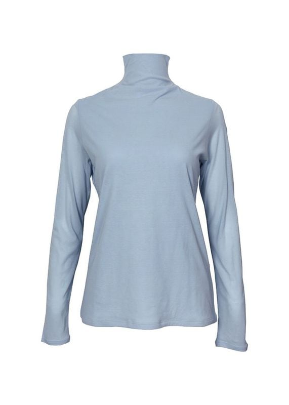 【BASIC】ソフトガーゼ天竺 長袖インナートップ