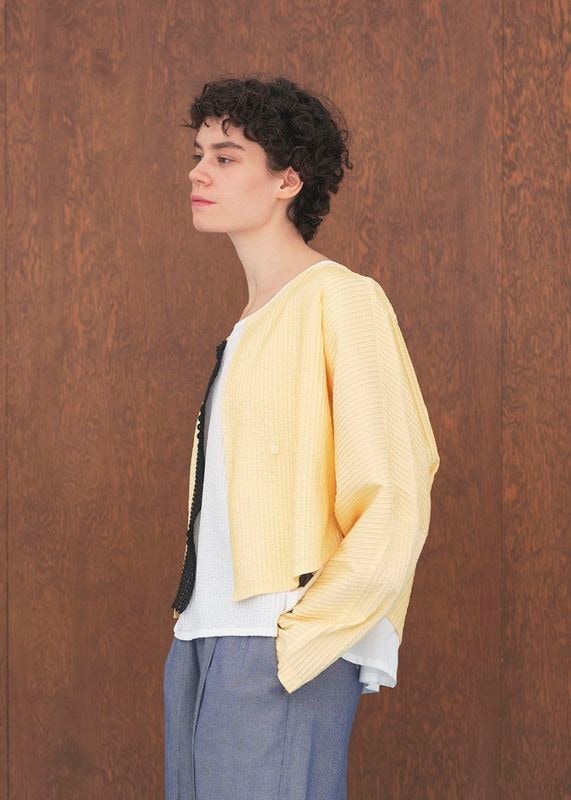 週末セール　美品　ヤッコマリカルド　ウールコート　ショートコート　ゆったり 週末セール 美品 ヤッコマリカルド ウールコート ショートコート