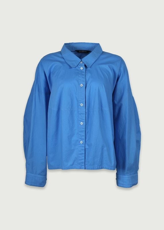 ローン素材ボリュームシルエット＆スリーブシャツ