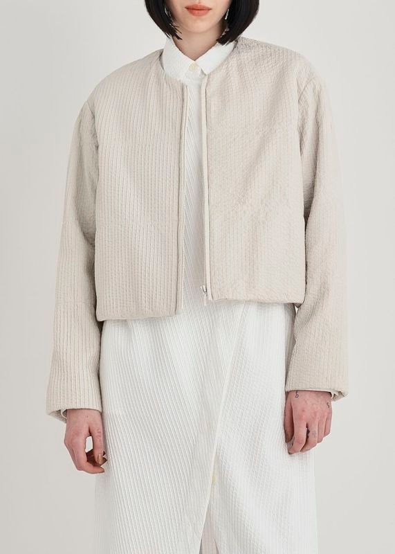 オファー 美品 ヤッコマリカルド ジオメトリーアップリケジャケット